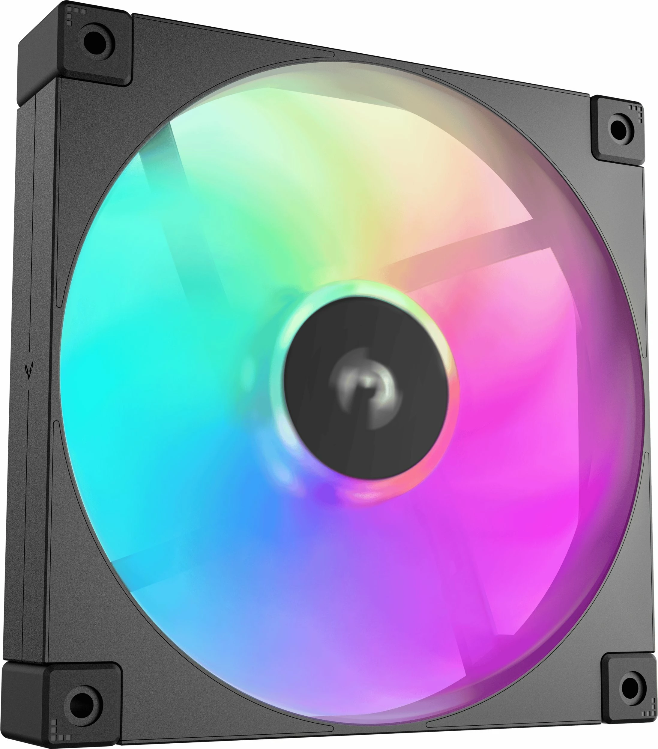 Ventilator për kasë PC Deepcool FD14 ARGB 140mm PWM, i zi