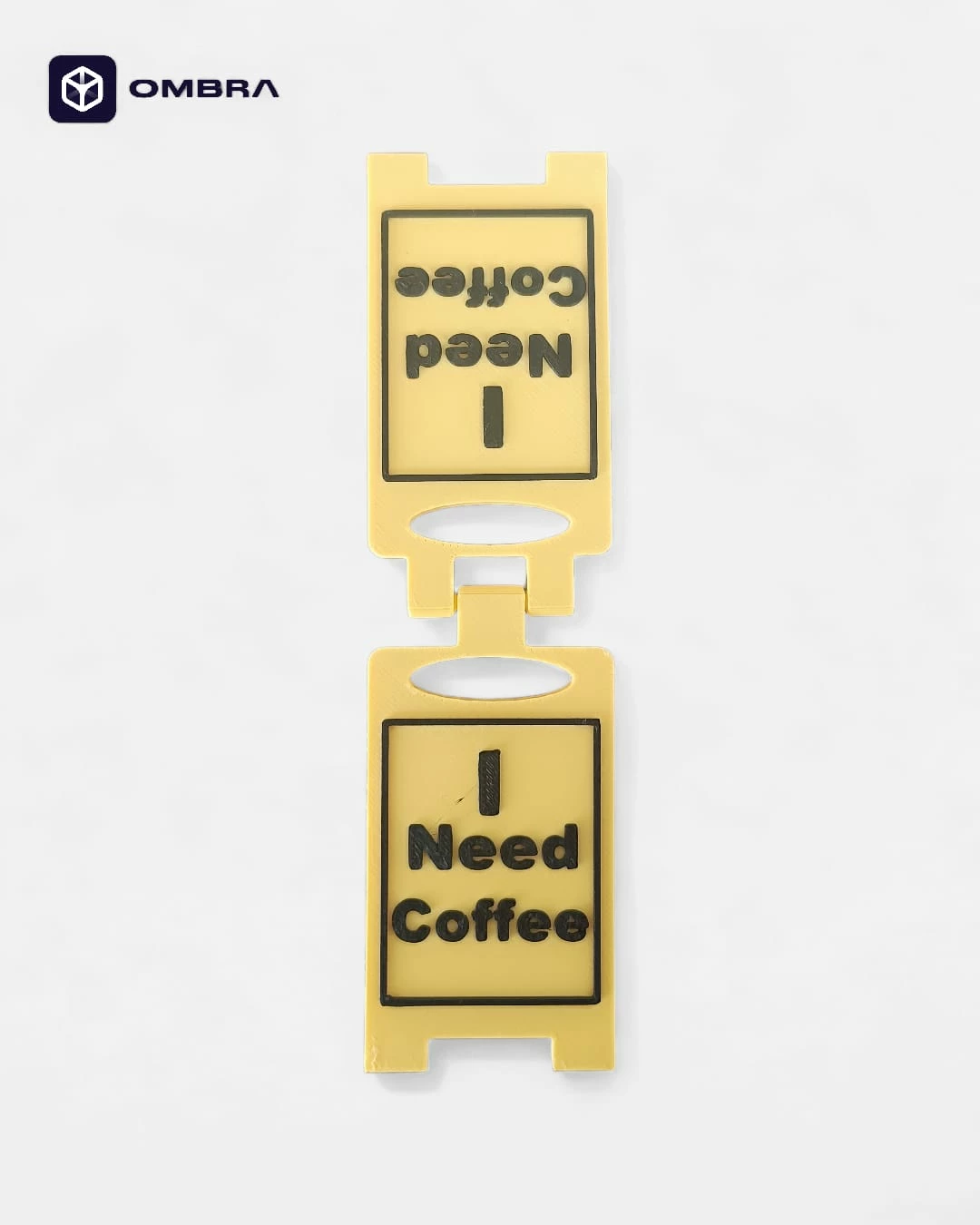 Tabelë “I Need Coffee” - verdhe