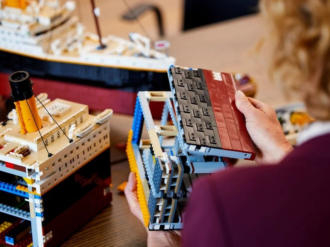 Set LEGO Titanic, 10294, për të rritur, 9090 pjesë