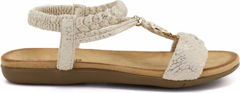 Sandale slip-on për femra Artiker 58C0628, bezhë