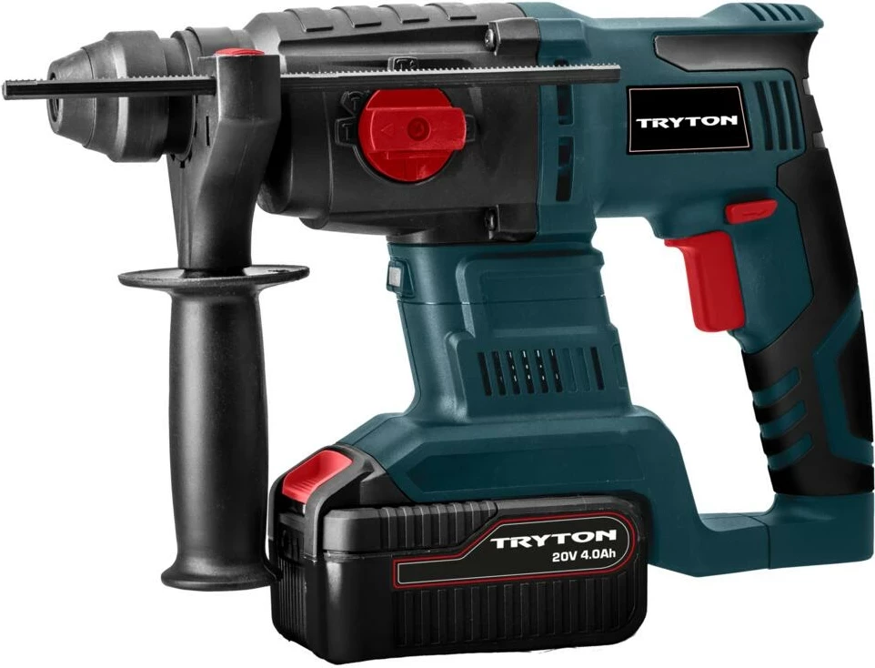 Çekiç shpues me bateri TRYTON TMM20 20V SDS+ 2J, 2x4Ah, me karikues