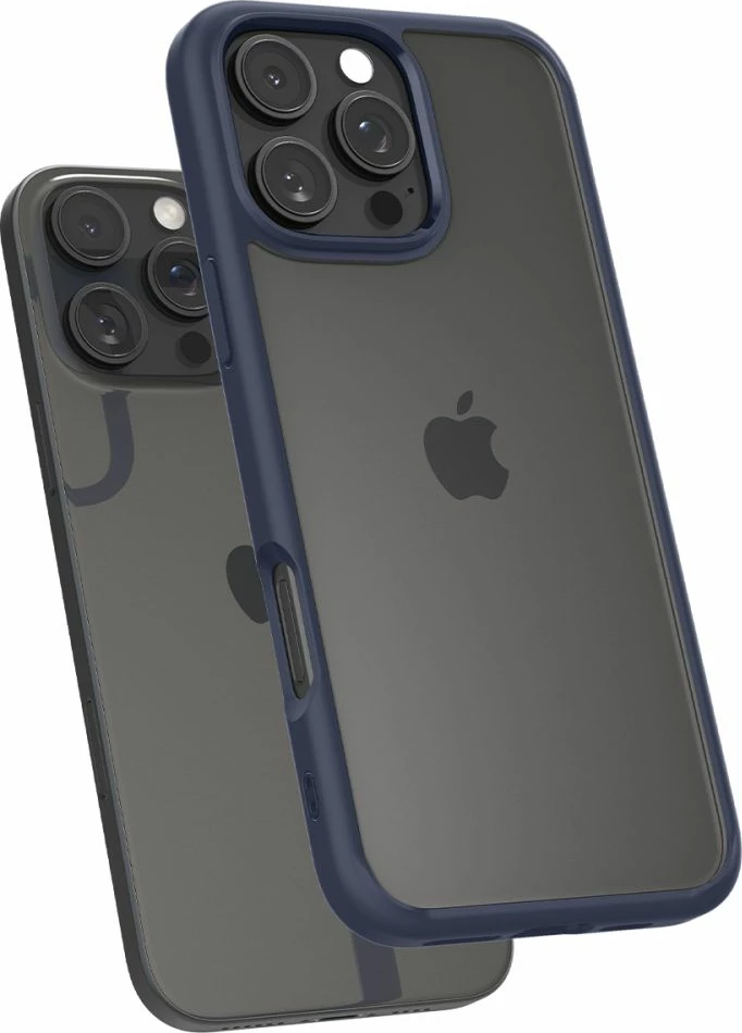 Mbështjellës Spigen Ultra Hybrid për iPhone 16 Pro Max, TPU/PC, MIL-STD 810G, Blu, 1 copë