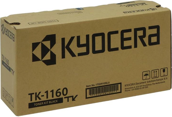 Toner, Kyocera TK-1160 (1T02RY0NL0) rendiment 5,500–8,800 faqe i zi