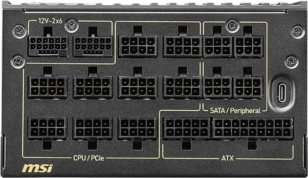 Furnizues rryme MSI MEG Ai1600T PCIE5, 1600W, ATX 3.1, 80 PLUS Titanium, modular, i zi