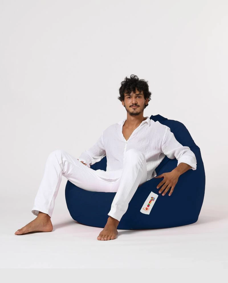 Qese për ulje XXL për kopsht, ngjyrë e kaltër e errët, Atelier del Sofa