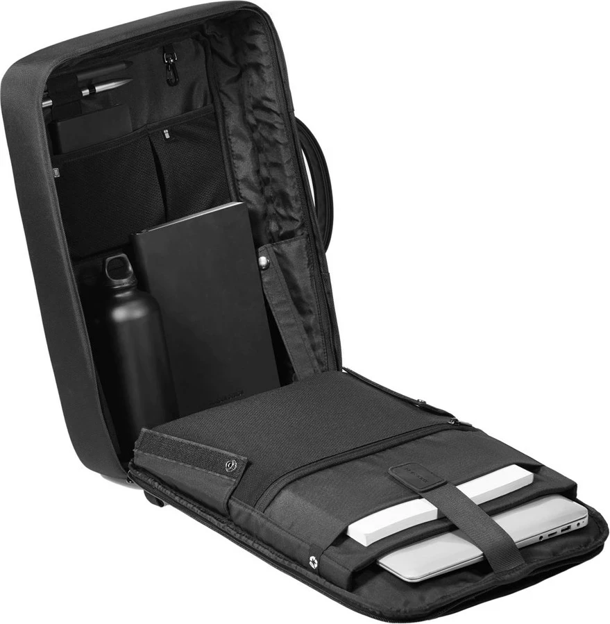 Çantë shpine/portofol XD DESIGN Bobby Bizz 2.0, 14 L, E zezë