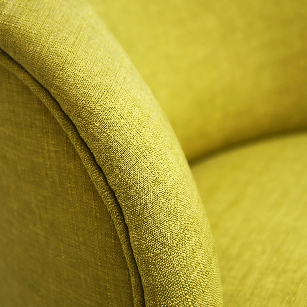 Karrige Wing Atelier del Sofa, ngjyrë jeshile kikiriku, Nice