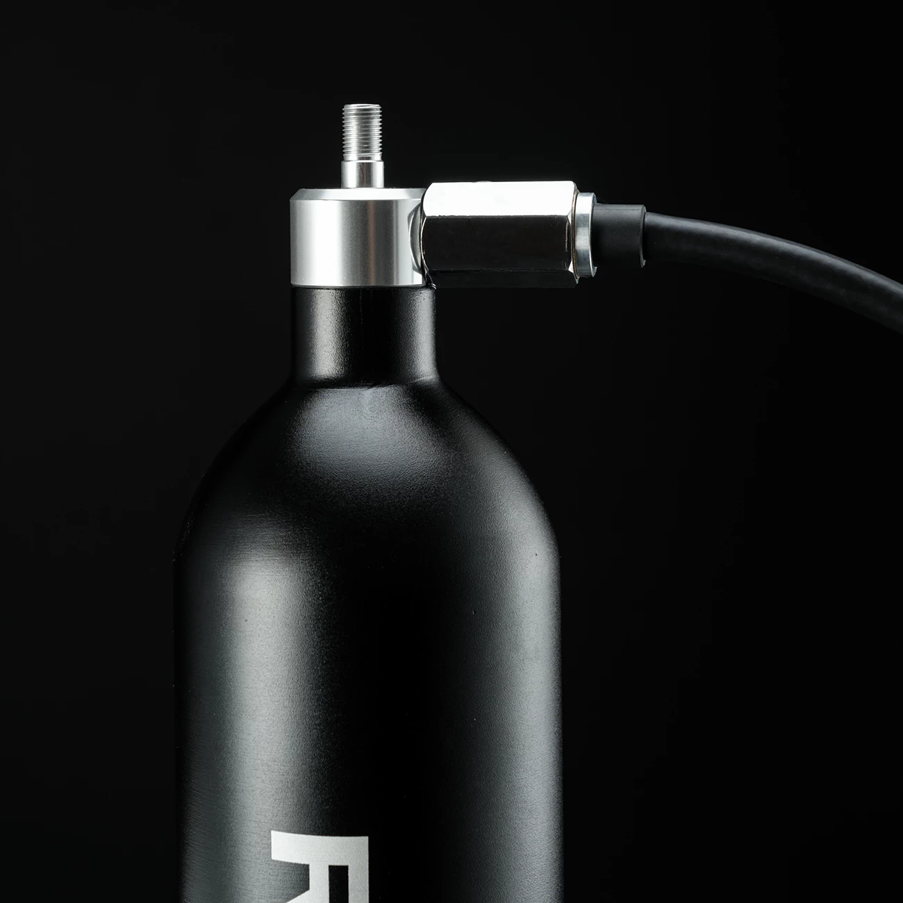 Tank presioni për goma tubeless Rockbros 42310010001, 1.2L, 200 PSI, e zezë