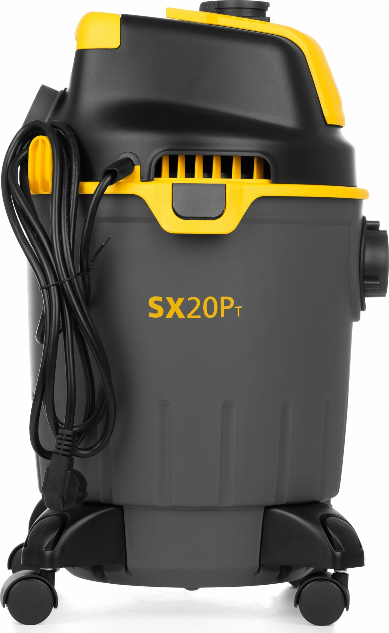 Fshesë me korrent industriale Stanley SXVC20PTE 20 L 1200 W me filtër HEPA, gri/verdhe, set me aksesorë