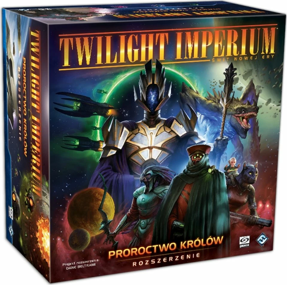 Zgjerim loje tavoline Galakta Twilight Imperium: Prophecy of Kings, Polonisht, 14+, 3-6 lojtarë