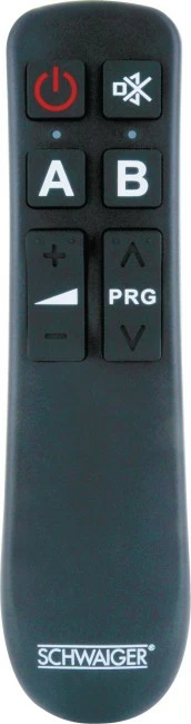 Telekomandë universale Schwaiger UFB1000, 8 taste, IR wireless, e zezë