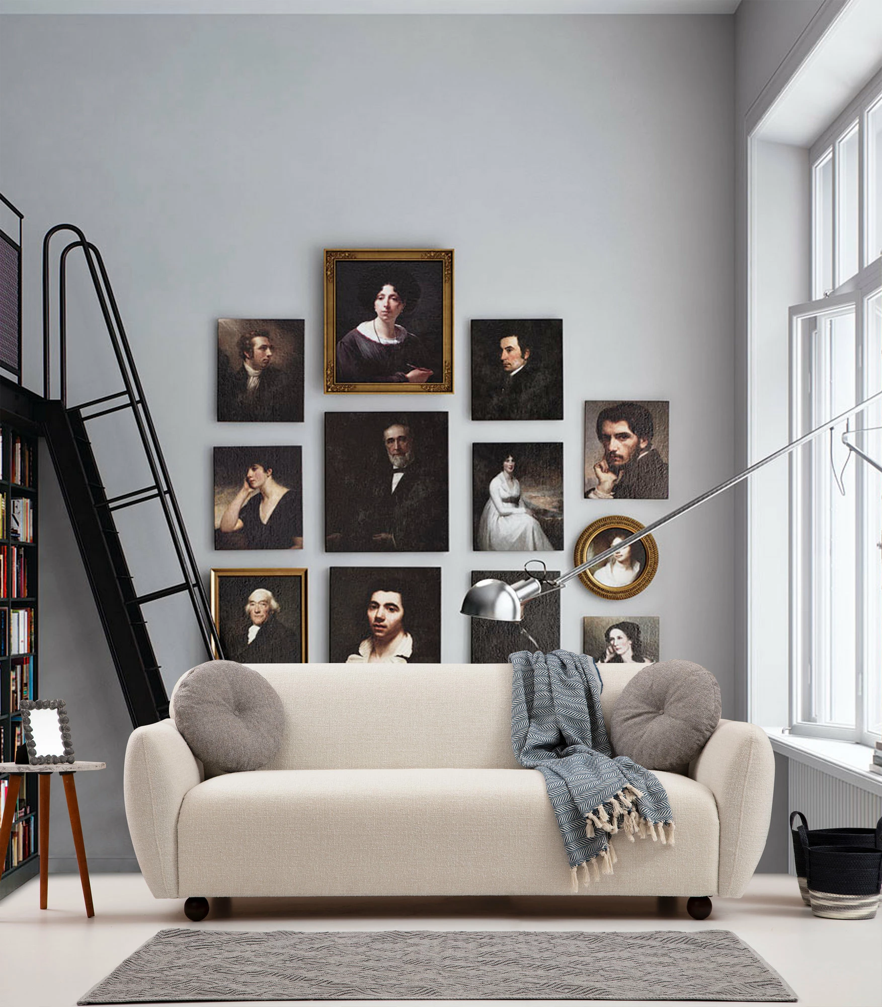 Divan treshe Atelier del Sofa, Eddy, krem