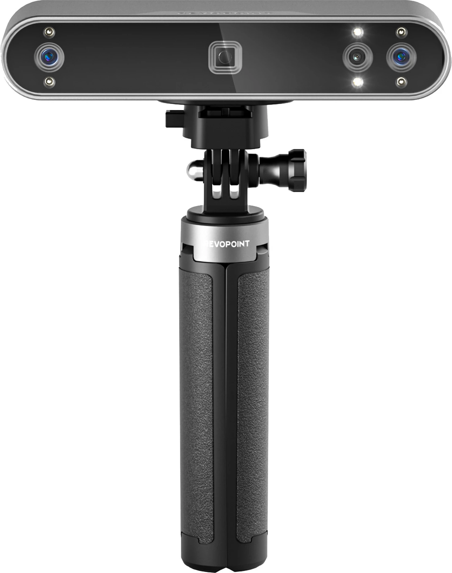Skaner 3D Revopoint Pop 3 Plus standard, portabël, me tripod dhe aksesorë, i zi