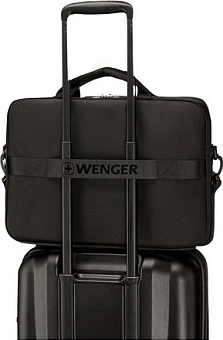 Çantë laptopi Wenger XE Compact Brief 16, xhep tablet, 16 inç, e zezë