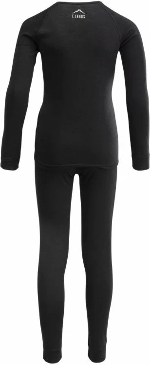Termike për fëmijë Elbrus Melor Merino Set Tb Jr, e zezë [Madhësia: 158]