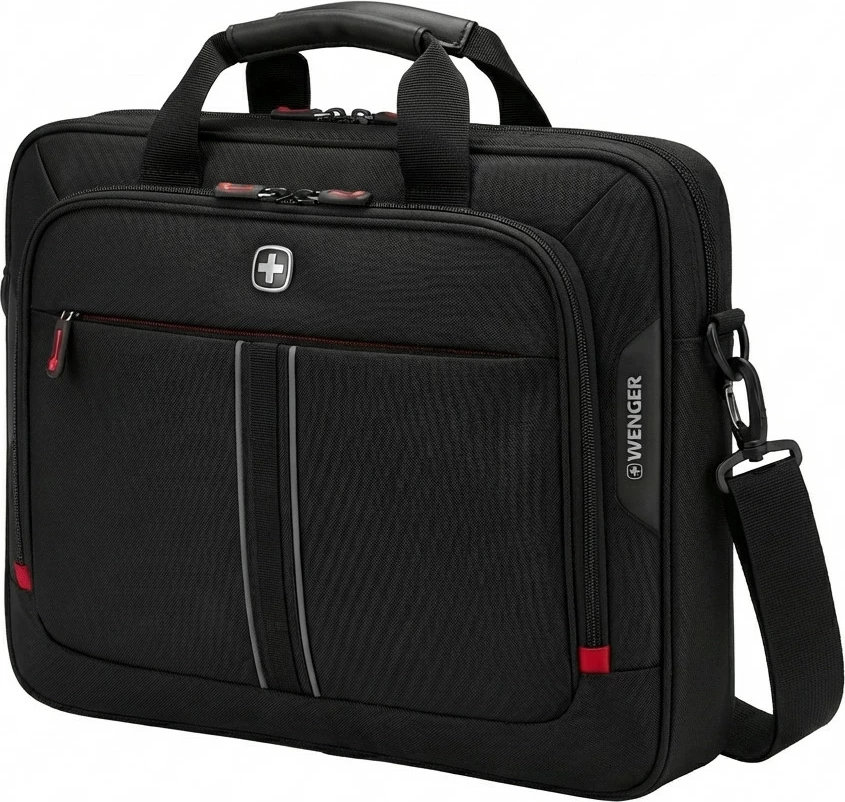 Çantë laptopi Wenger BQ, 16" (40.6 cm), Clamshell, e zezë