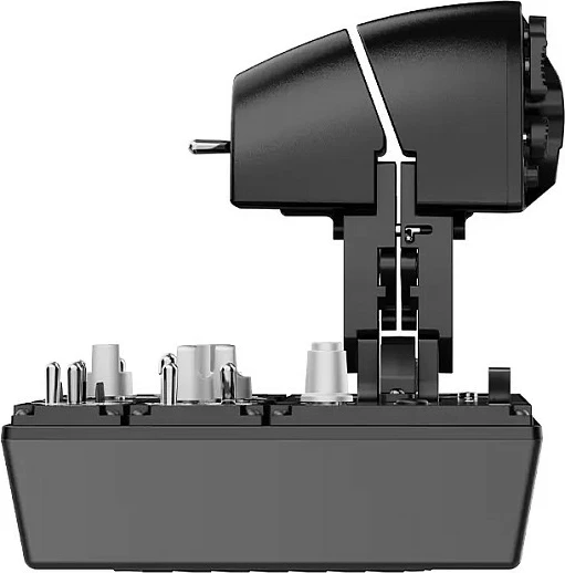 Panel throttle Moza Racing MTP, kontrollues për simulator fluturimi, i zi