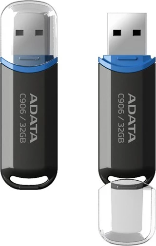 USB flash drive Adata C906, type-A, 32GB, e zezë