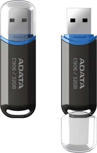 USB flash drive Adata C906, type-A, 32GB, e zezë