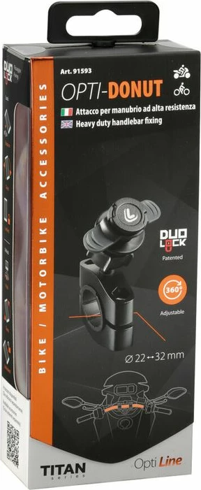 Mbajtes Telefoni Motorri &amp; Biciklte Magnetik Duo Lock