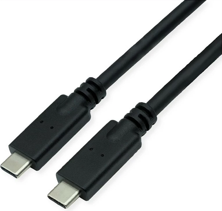 Kabllo USB-C ROLINE USB 3.2 Gen 2, C-C 7m, 10Gbps, PD 100W, e zezë