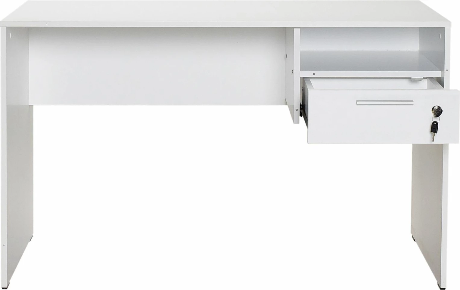 Tavolinë studimi Hanah Home, e bardhë, Cms-510-Dd-1