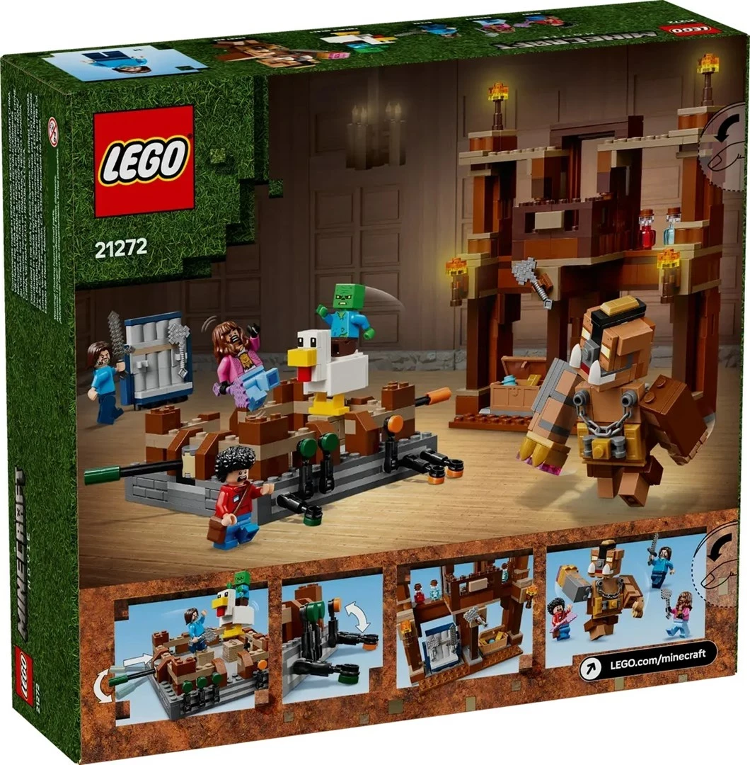 Set LEGO Minecraft 21272 Woodland Mansion Fighting Ring