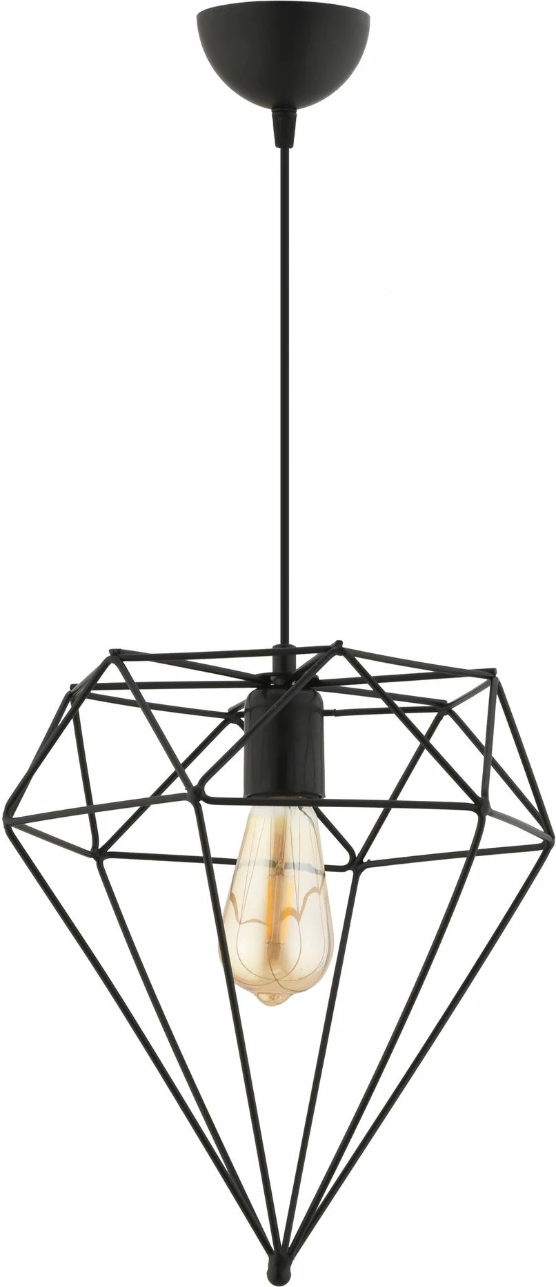 Llambë tavani Opviq, model Diamond, e zezë