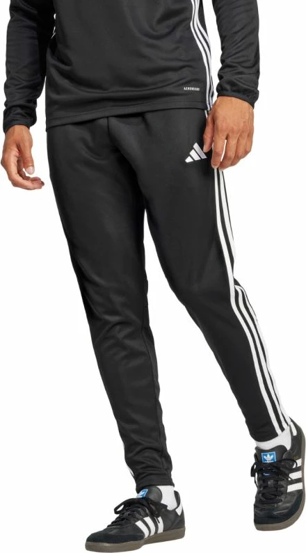 Pantallona sportive për meshkuj adidas Tiro 25 Essentials Training JD0442, të zeza
