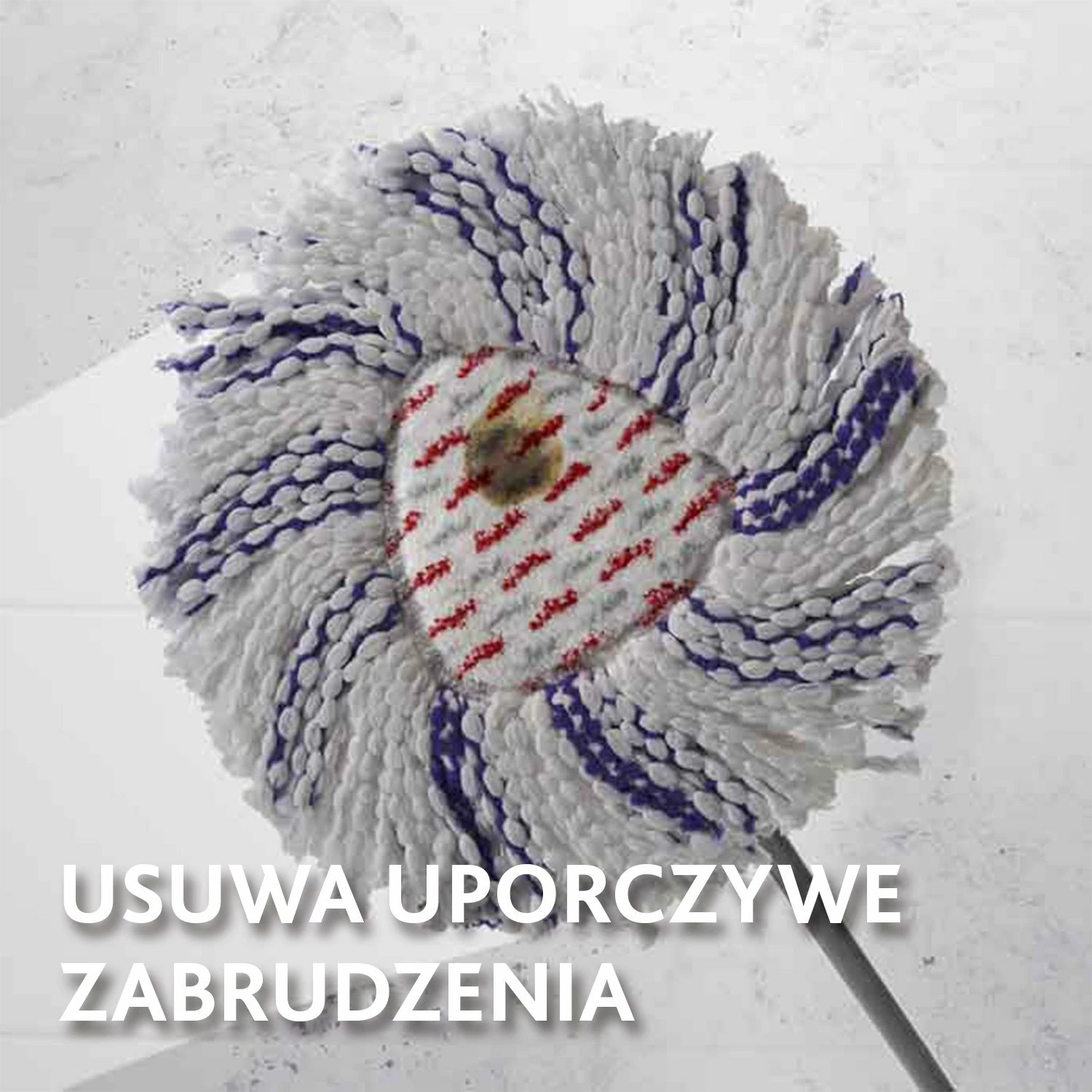 Insert për mop rrotullues Vileda Turbo 3w1 167749, mikrofibër, i bardhë, 1x
