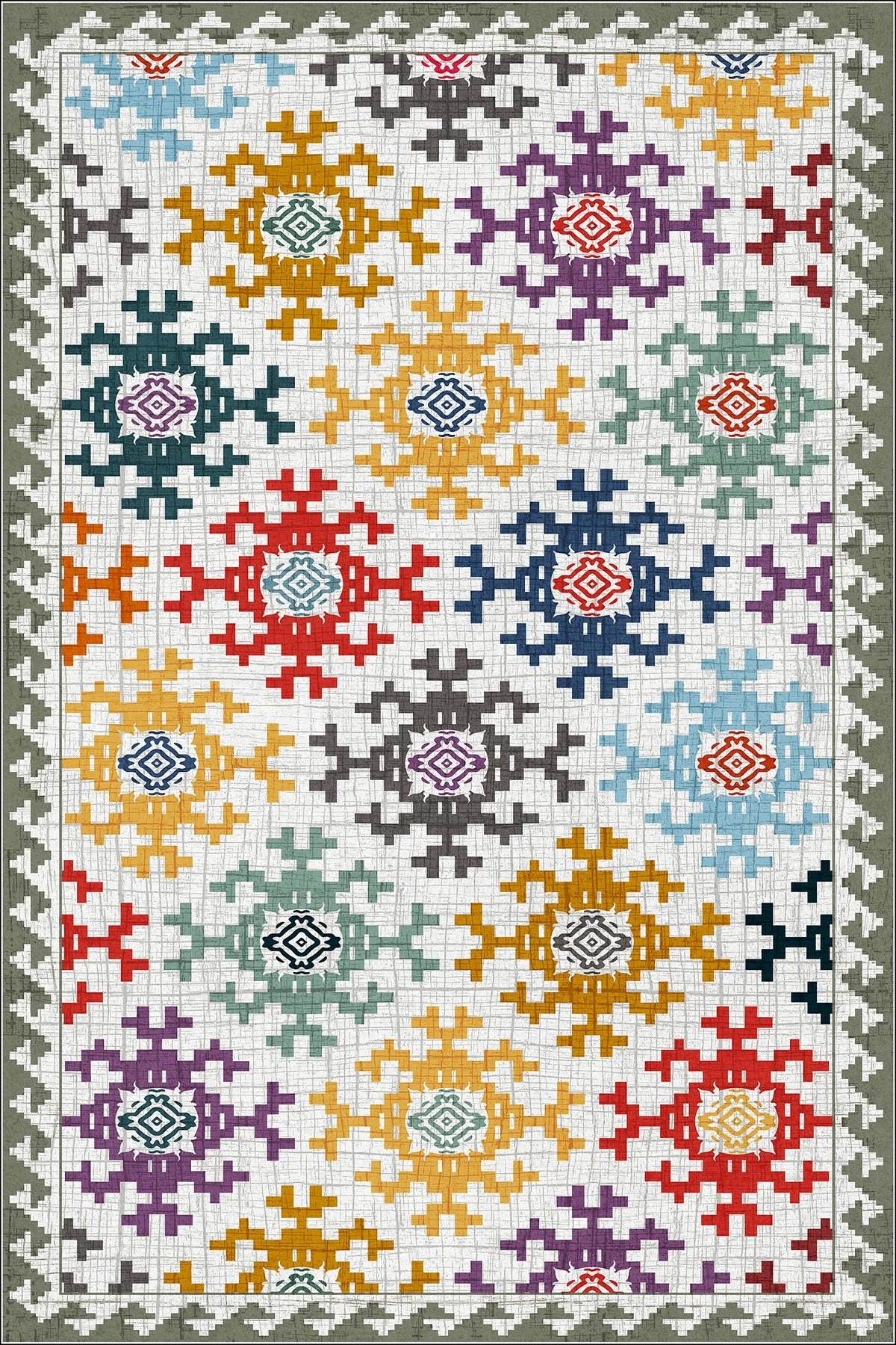 Qilim për korridor, shumëngjyrësh, Conceptum Hypnose CT-1197, 80x150cm