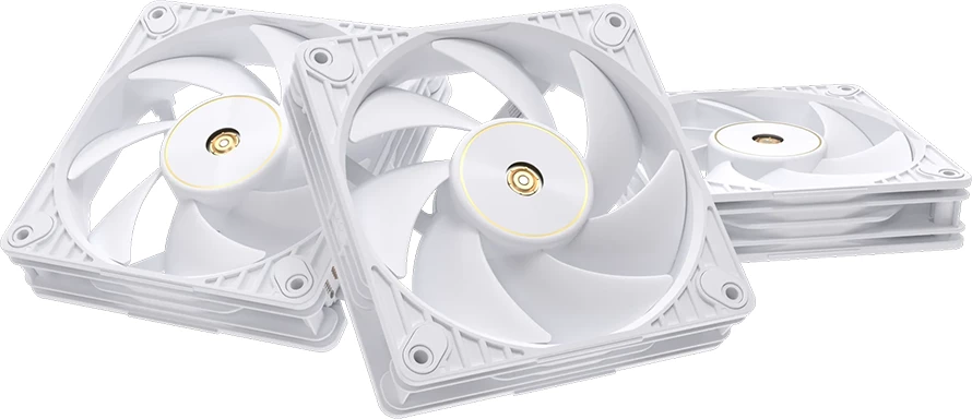 Ventilator ftohës PC ASUS ProArt PF120 PWM 120mm 28mm 3000RPM, 3-pack, i bardhë