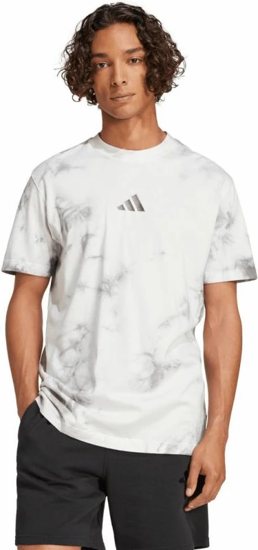 Maicë për meshkuj adidas, e bardhë-gri