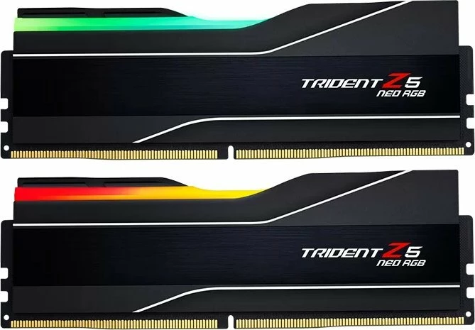 RAM Memorje G.Skill Trident Z5 Neo RGB 32GB (2x16GB) DDR5 6400MHz CL32, e zezë, set