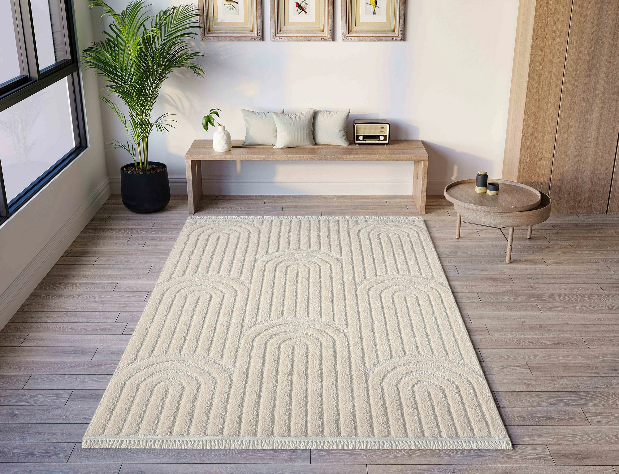 Qilim (80 x 300) Conceptum Hypnose, Janerio - krem