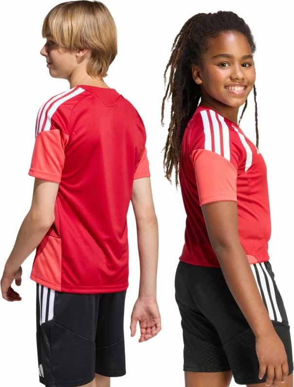 Maicë për fëmijë adidas Tiro 26 Competition Training, e kuqe