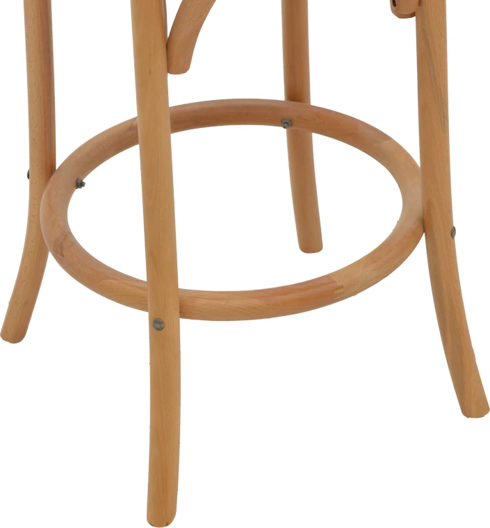 Karrige për bar Thonet dru ahu natyral 41x50x105cm