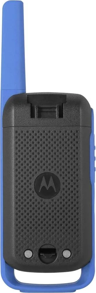 Walkie-talkie Motorola T62M, PMR446, 16 kanale, deri 10 km, set 2 copë, kaltër