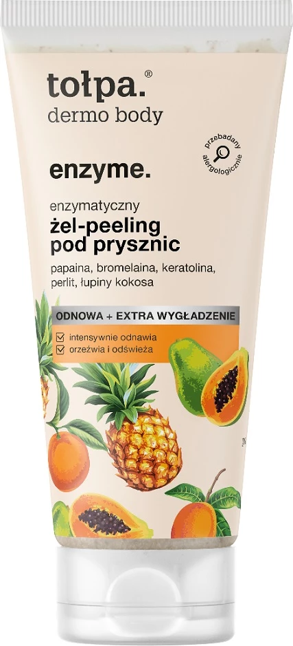 Xhel dushi-peeling për femra Tołpa Dermo Body Enzyme, 200ml