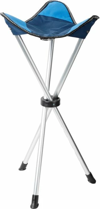 Stol kampingu BRUNNER Big Fjord 0404103N.C30, palosës 3-këmbësh, H65 cm, max 100 kg, blu