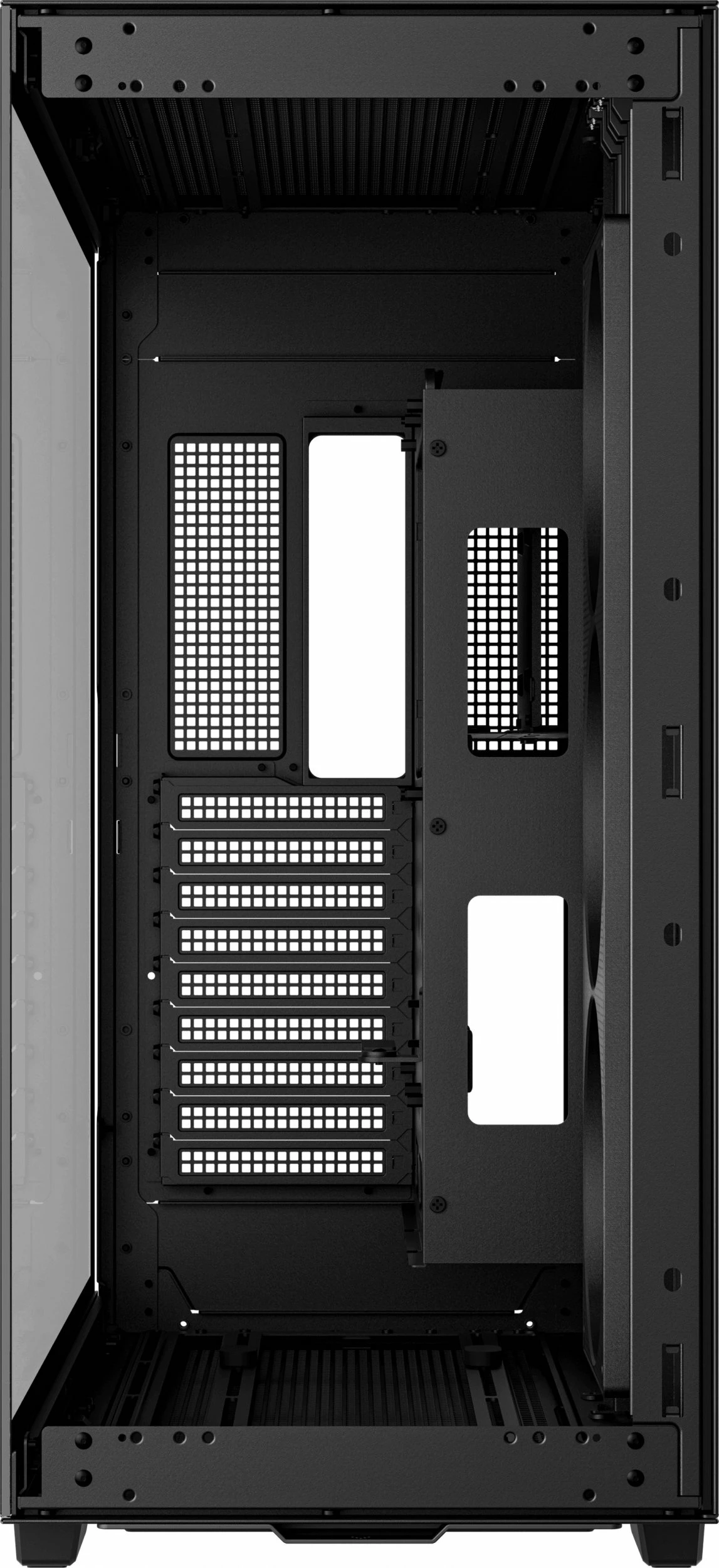 Kasë Deepcool CH780 (R-CH780-BKADE41-G-1) Full Tower ATX/E-ATX, xham i temperuar panoramik, ARGB, 3x140mm fana, e zezë