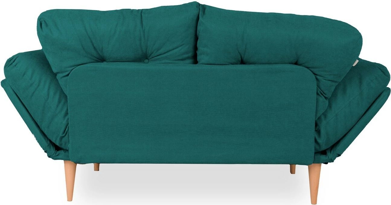 Divan-krevat 3 vendesh Nina Daybed, ngjyrë jeshile petrol, Atelier del Sofa