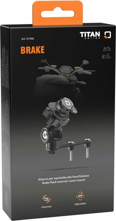 Mbajtes Telefoni Motorri Duo Lock Titan Brake