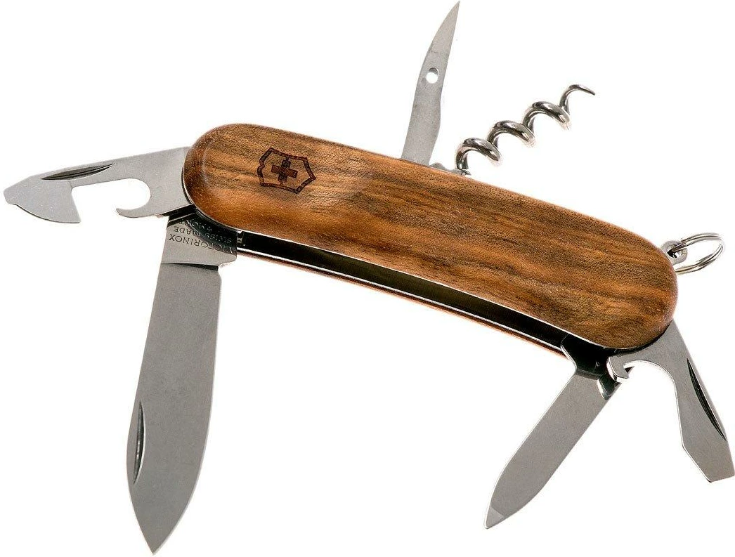 Thikë xhepi "Evolution Wood 63"Victorinox, e kaftë