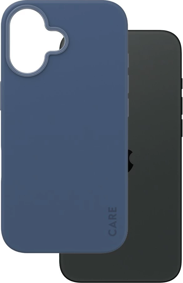 Mbështjellës PanzerGlass CARE Case MagSAFE për iPhone 16, kaltër