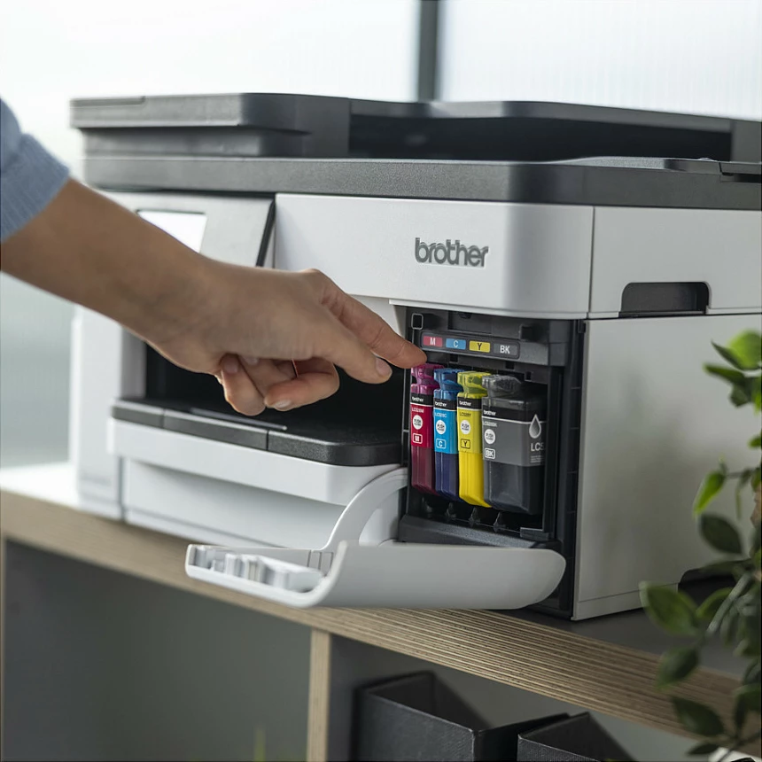 Printer multifunksional Brother MFC-J5010DW, inkjet me ngjyra, A4, 28 faqe/min
