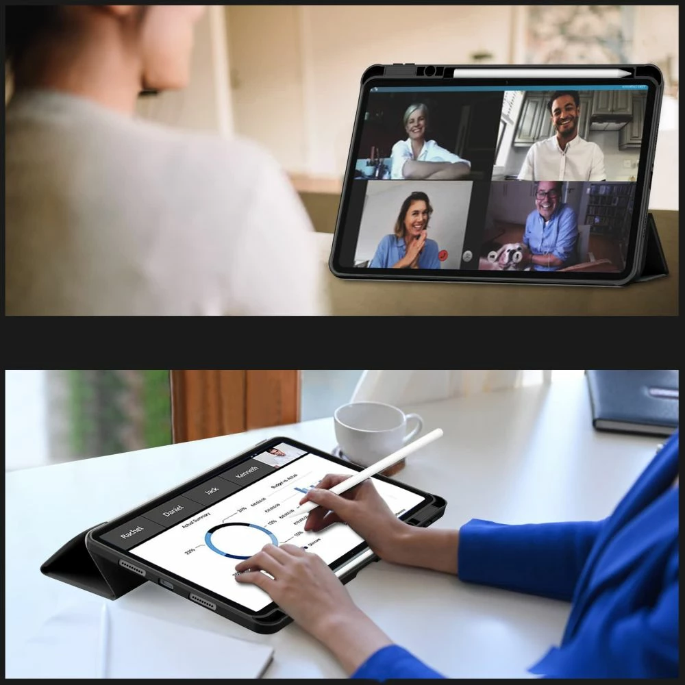 Mbështjellës Tech-Protect SC Pen Hybrid për Xiaomi Pad 6 Max 14", zi