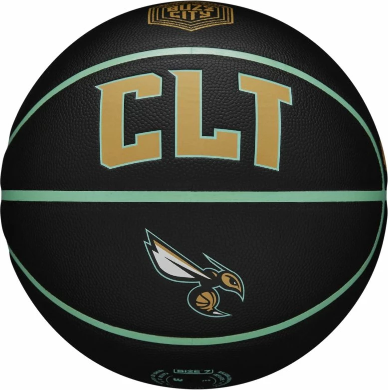 Top basketbolli Wilson, Charlotte Hornets, i zi [Madhësia: 7]