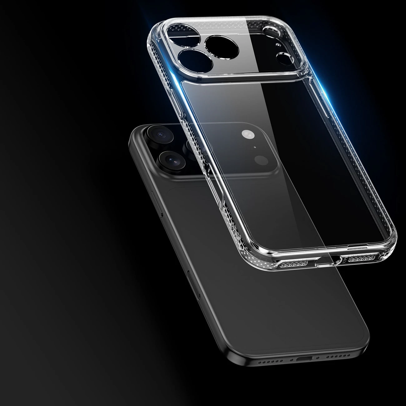 Mbështjellës Dux Ducis Clin për iPhone 17 Pro Max, transparent