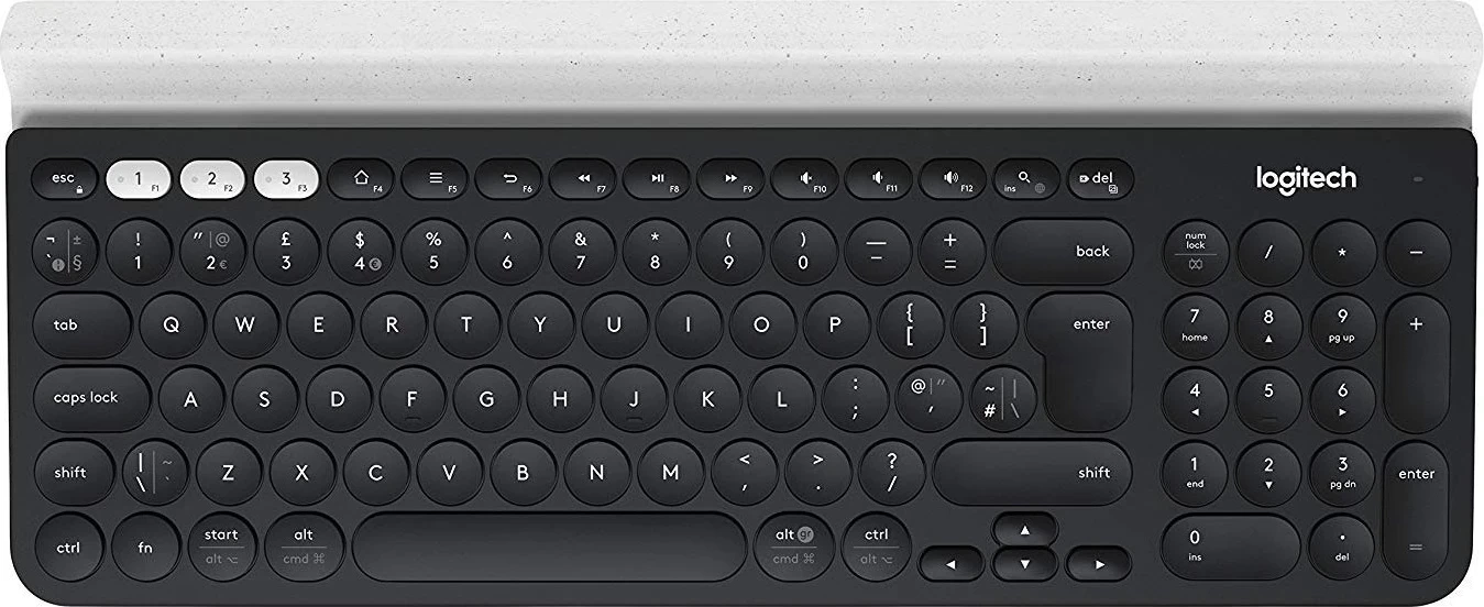 Tastierë wireless Logitech K780, e zezë